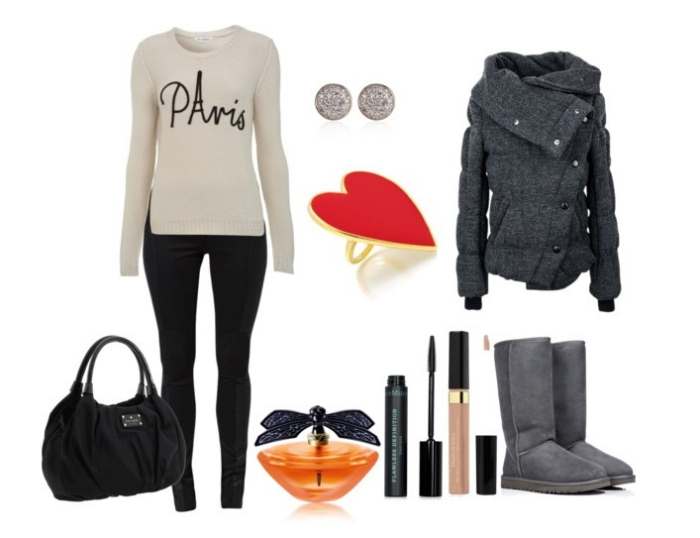Clip 21 - Look of the day με μπότες Ugg