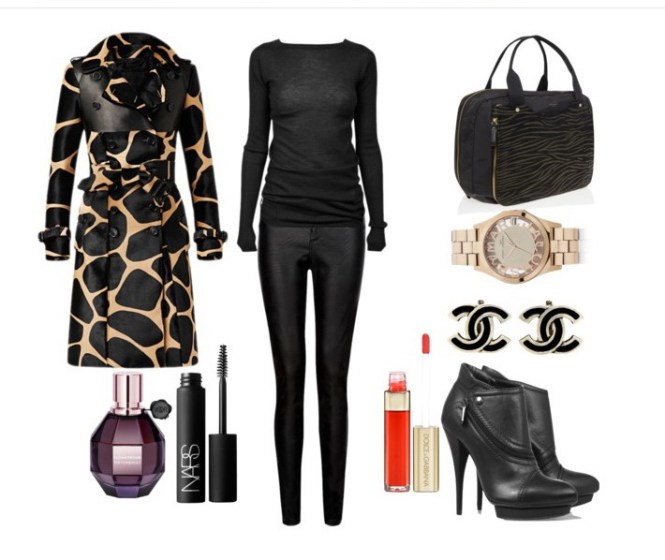 Look of the day with a Burberry coat - Look of the day με παλτό Burberry