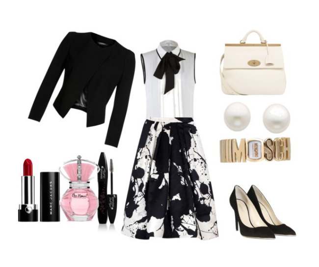 Clip10 - Look of the day με ρολόι Moschino