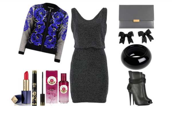Look of the day with Vila dress and lipstick Envy - Look of the day με φόρεμα Vila και κραγιόν Envy
