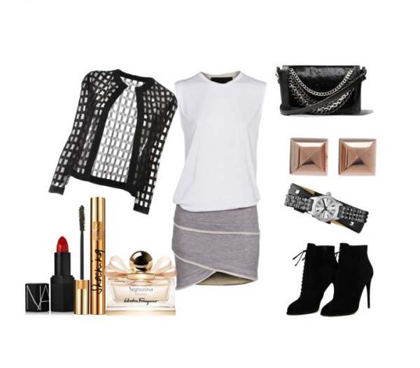 Look of the day with booties Tom Ford and Steve Madden bag - Look of the day με μποτάκια Tom Ford και τσάντα Steve Madden